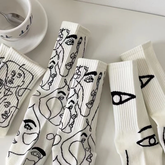 Gothic Socken - 3 Paar